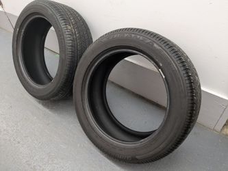 2 tires 245/50/18 bridgestone RUNFLAT