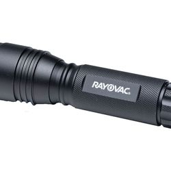 RayoVac Flashlight Black LED