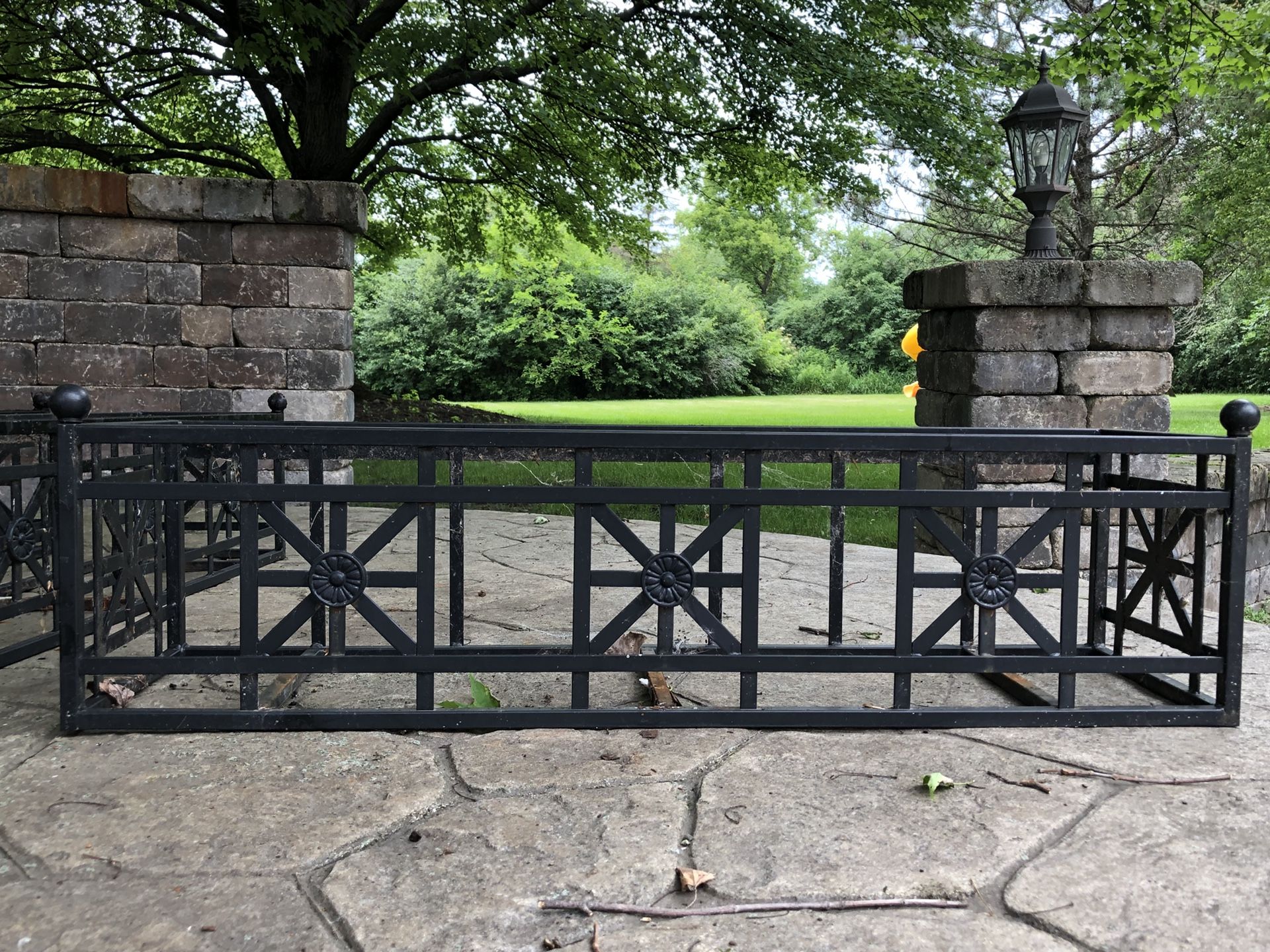 5 Wrought Iron Window Boxes