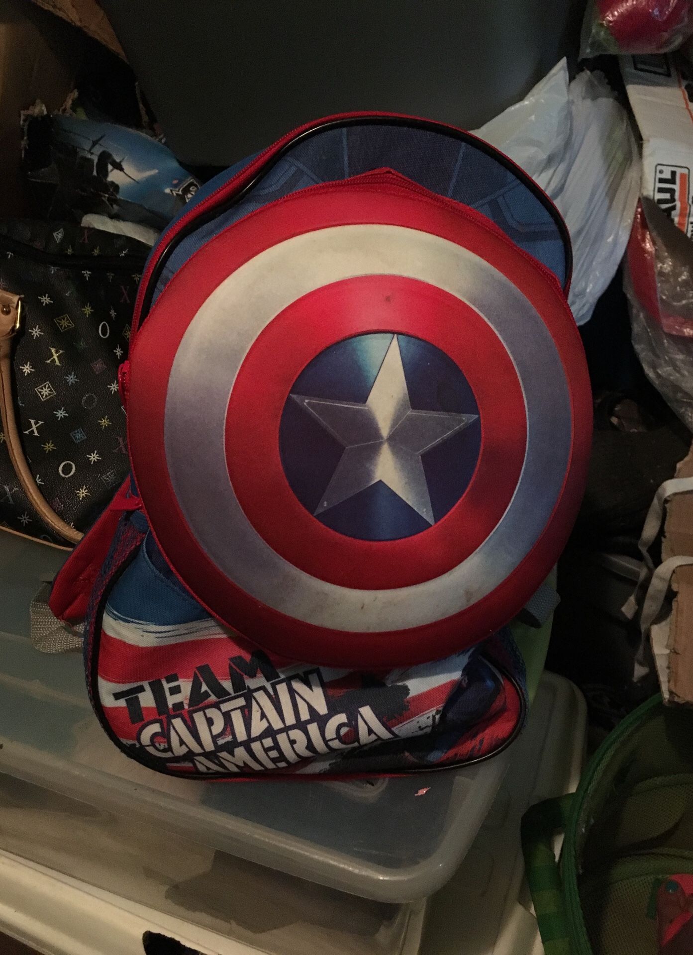 Captain America backpack