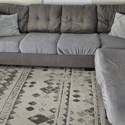 Gray Sectional 
