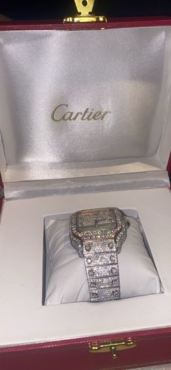 Two Tone Moissanite Watch