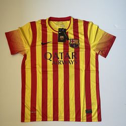 barcelona jersey yellow and red
