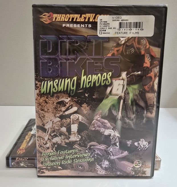 Dirt Bikes: Unsung Heroes DVD 2011 Motorcycle Brand New Sealed