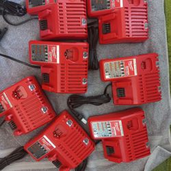 Milwaukee M18&M12 Charger

 ($40 Each One)