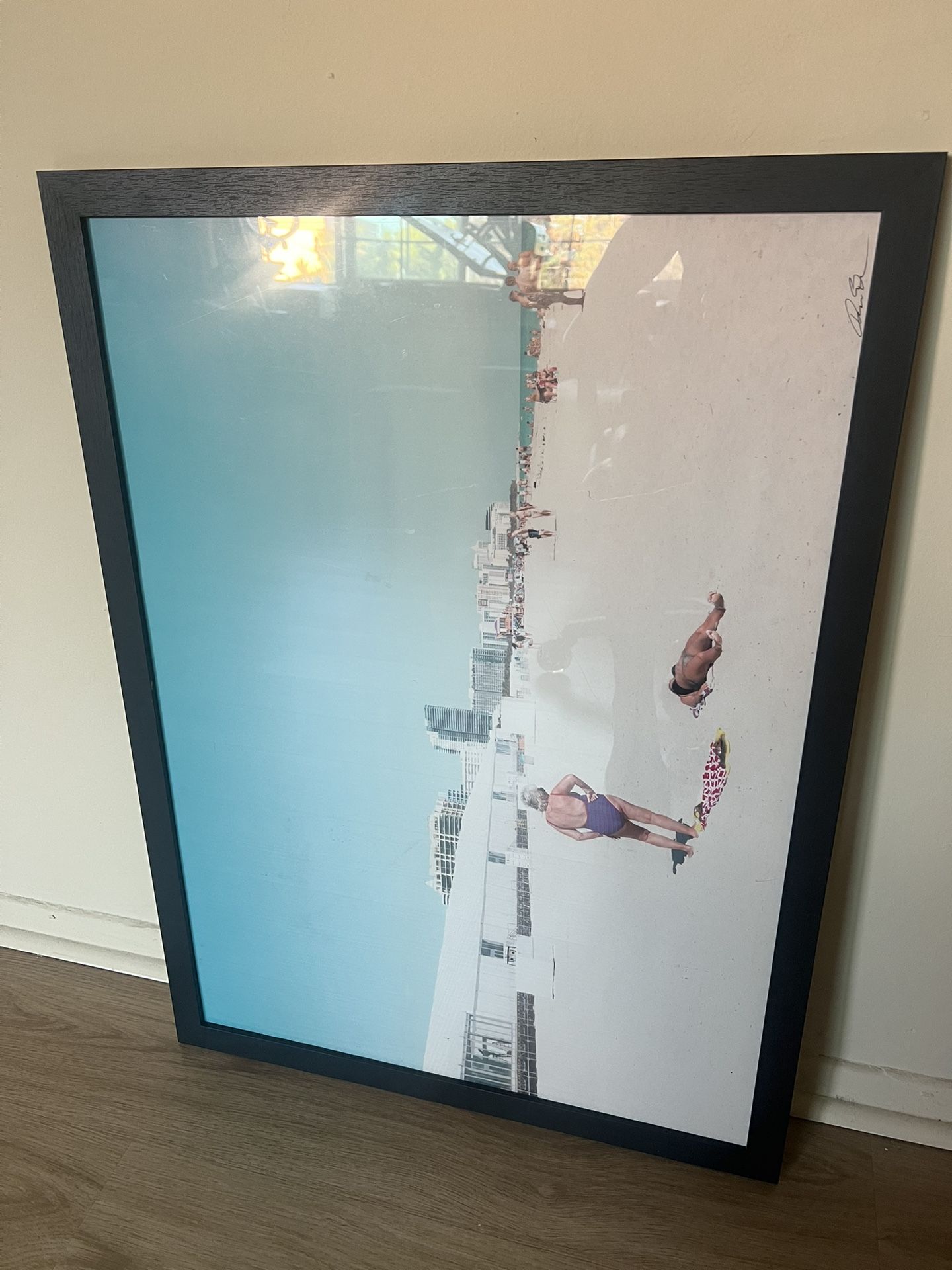 2 Black Picture / Poster Frame 22 X 30