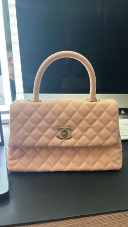 Chanel Coco Handle Quilted Caviar Bag