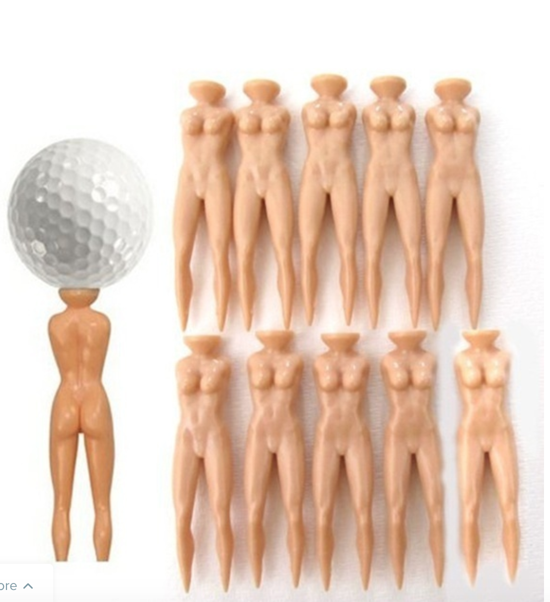 Naked Women Golf Tees "TITees"