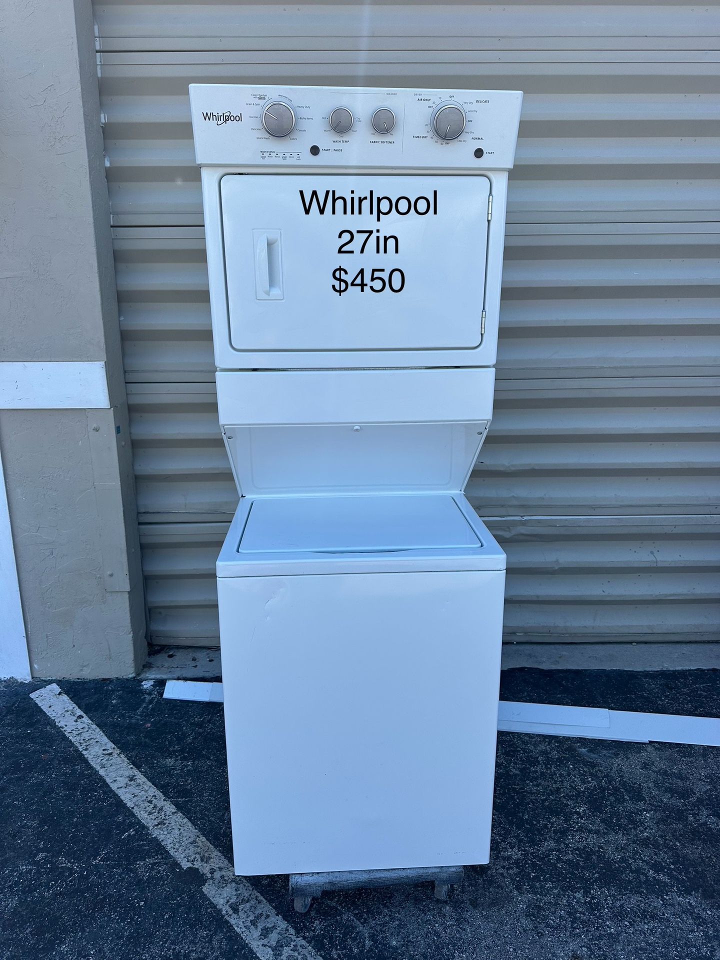 Whirlpool Stackable Washer Dryer