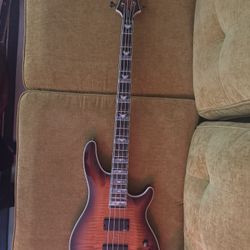 Schecter Guitar Research Omen Extreme 4 String 2 Color Sunburst Electric Bass Guitar