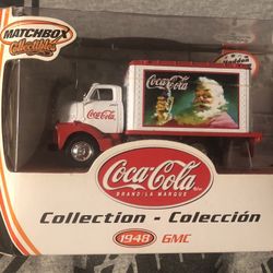 Matchbox Coke Vehicles, ‘48 GMC Truck 2001 &’67 VW Bus, 2002