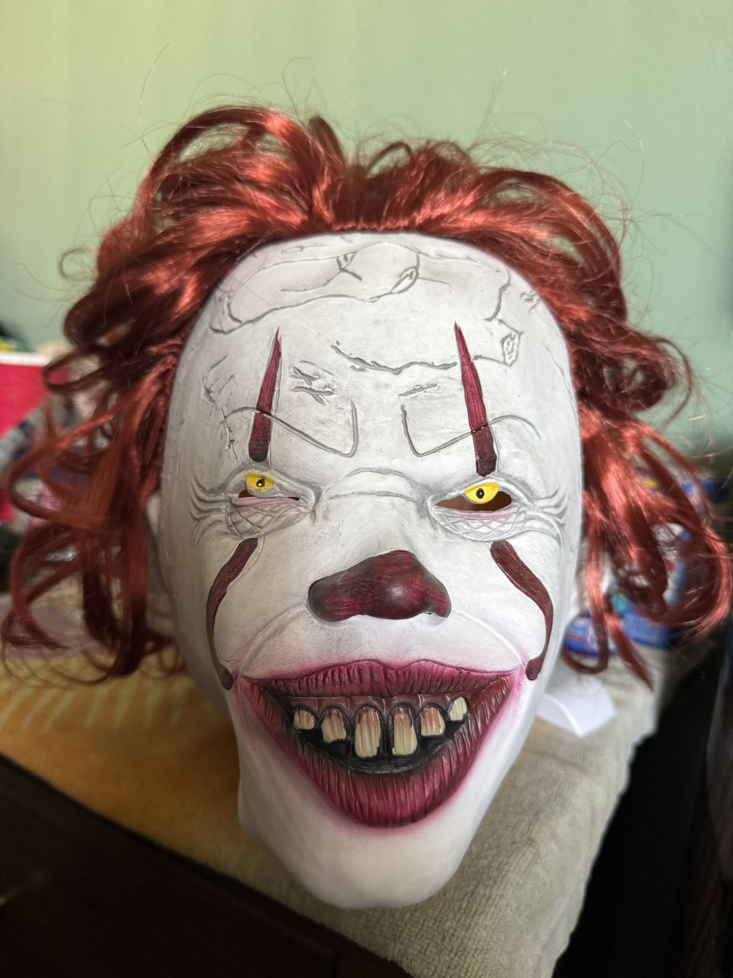 Halloween masks for adults at $25 each