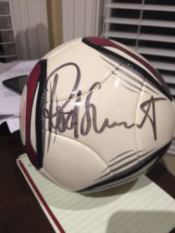 Rod stewart cheap signed soccer ball