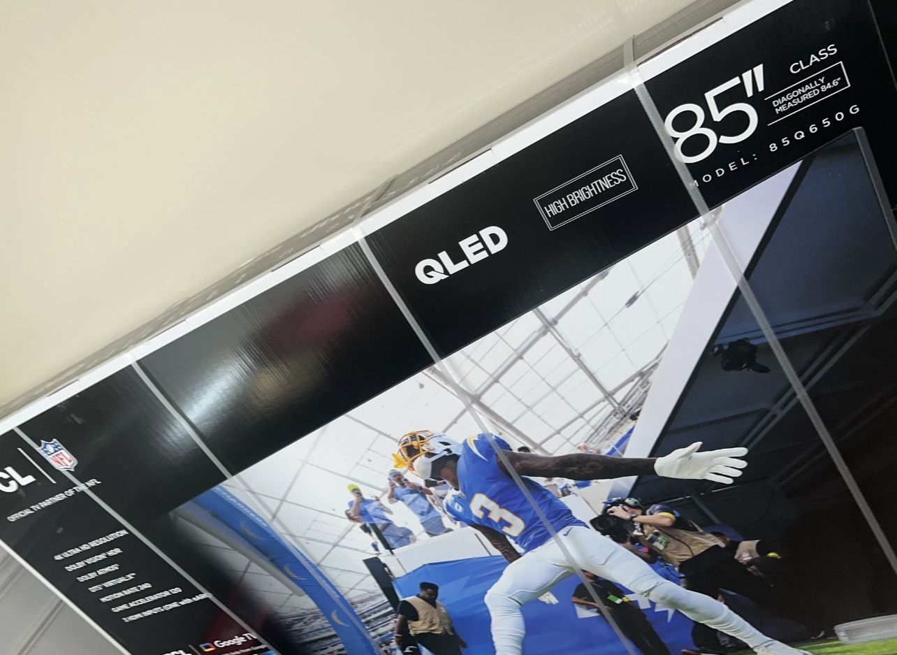 TCL 85-Inch Q6 QLED 4K Smart TV Brand New