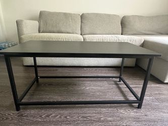 Coffee Table in Black Wood
