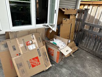 FREE moving boxes and packing material