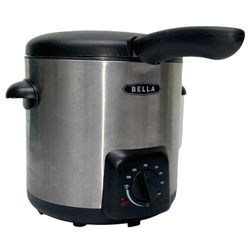Bella 13769 0.9L Stainless Steel Deep Fryer Used In Good Condition Without Box