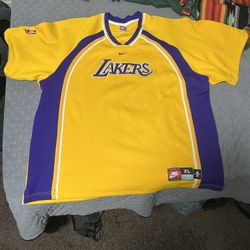 Authentic Los Angeles Lakers Warm-Up Set (Top & Breakaway Pants)