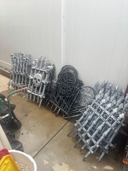 Halloween fence decor