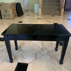 Nice Black Piano Bench
