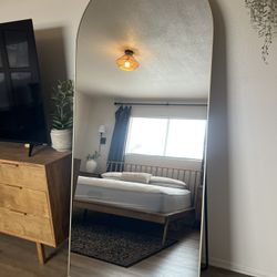 Large Floor Mirror 78” Tall By 35” Wide 