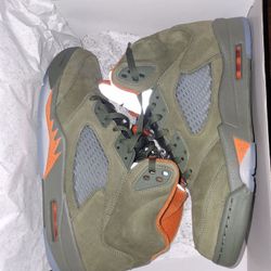 Air Jordan 5 Retro “Olive” 9.5 Mens