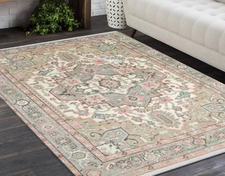 9’ x 12’ hand-knotted Wool Area Rug
