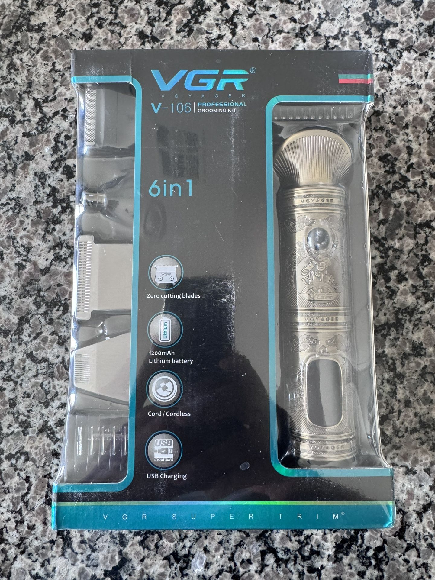 VGR Voyager V-106 Professional Grooming Kit