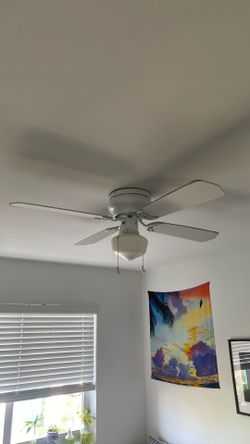 White Ceiling Fan