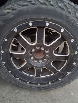 17in  All Train  5 Lugs Weels And Tires  