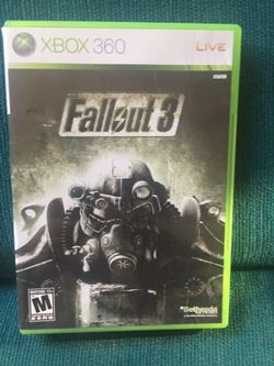 Xbox 360 Fallout 3 Game