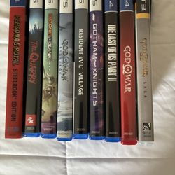PS5/PS4 Game Lot
