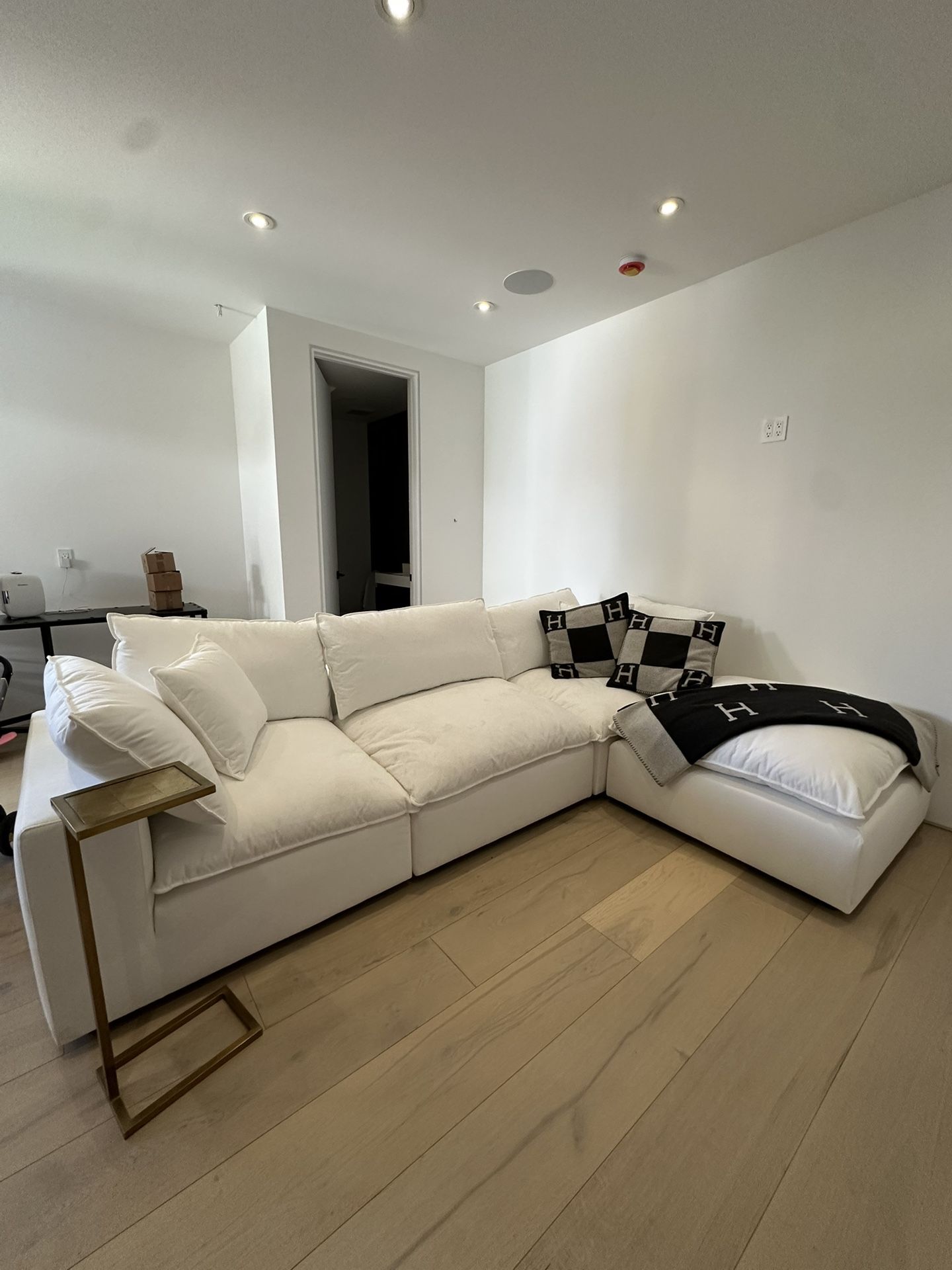 Brand New 10ft. White Couch