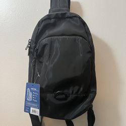 Black Convertible Crossbody Sling Bag