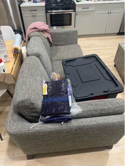 Gray Barely used couch