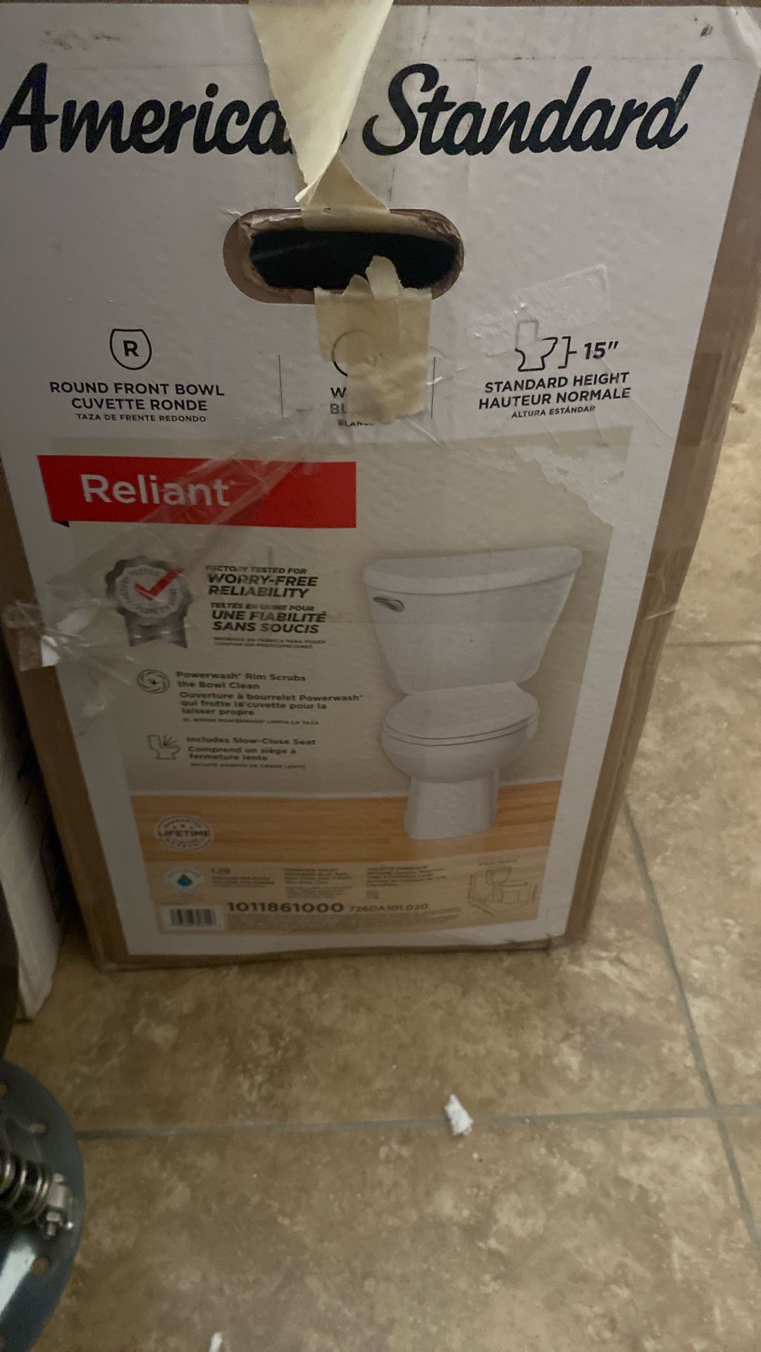American Standard Toilet