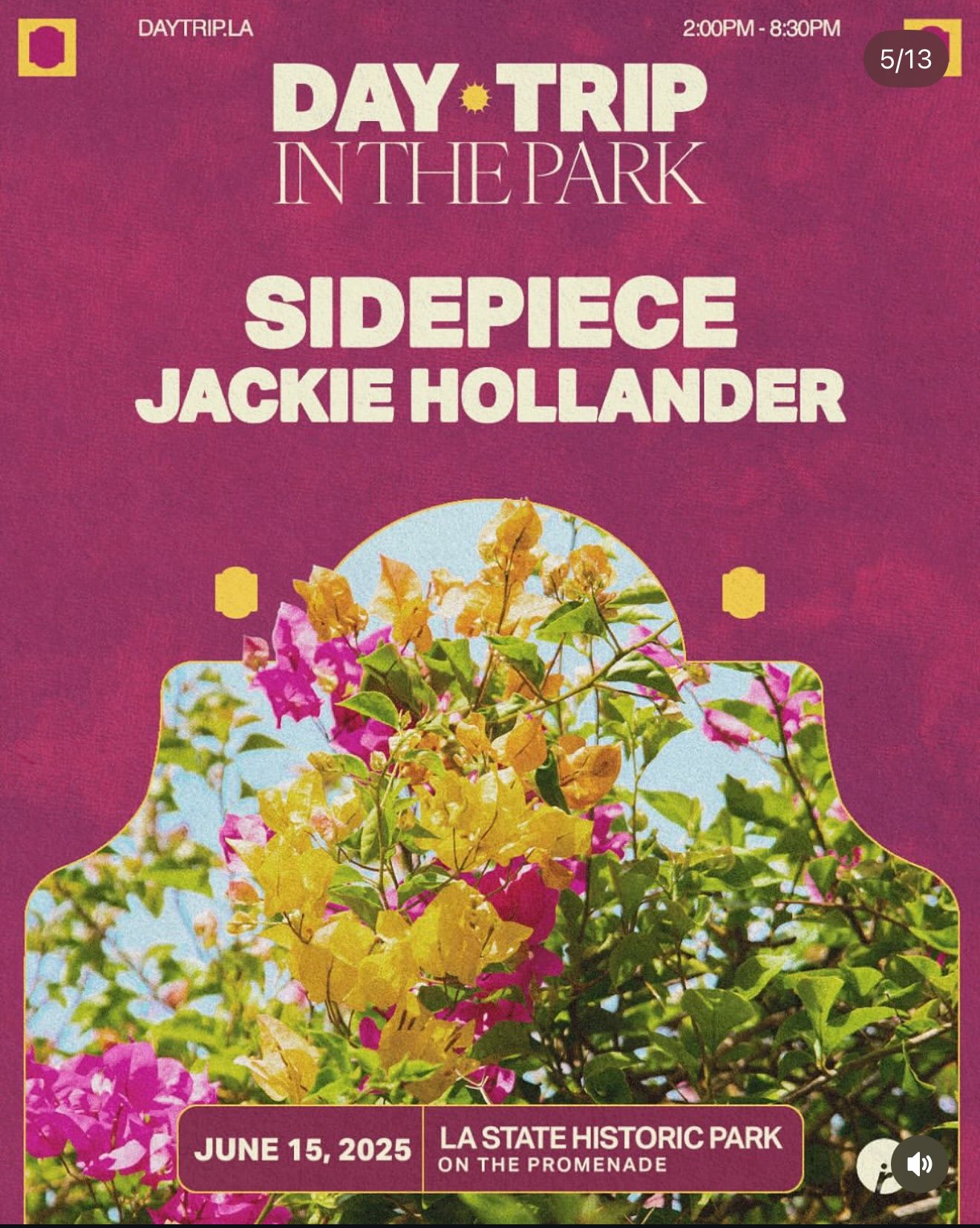Day Trip In The Park! Sidepiece and Jackie Hollander