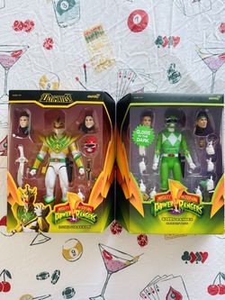 Super 7 Mighty Morphin Power Rangers Ultimates Figures