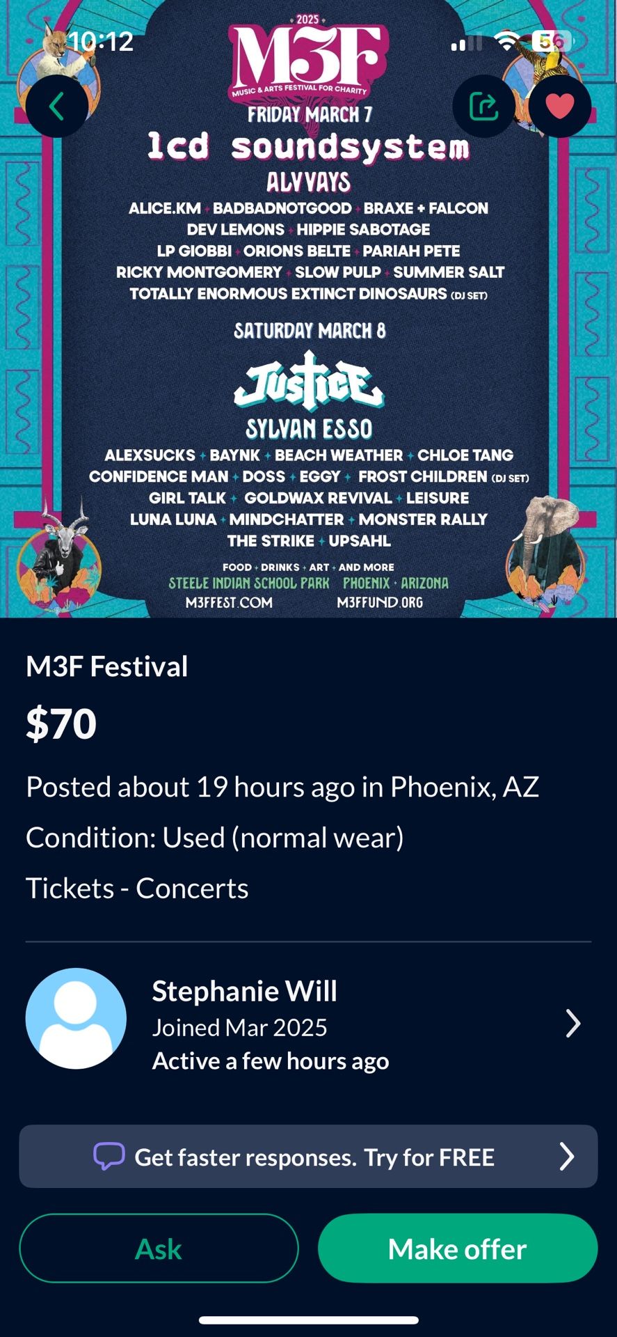 M3F Ticket Scam! Don’t Buy!!
