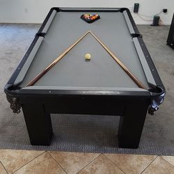 Selling Pool Table With Dartboard