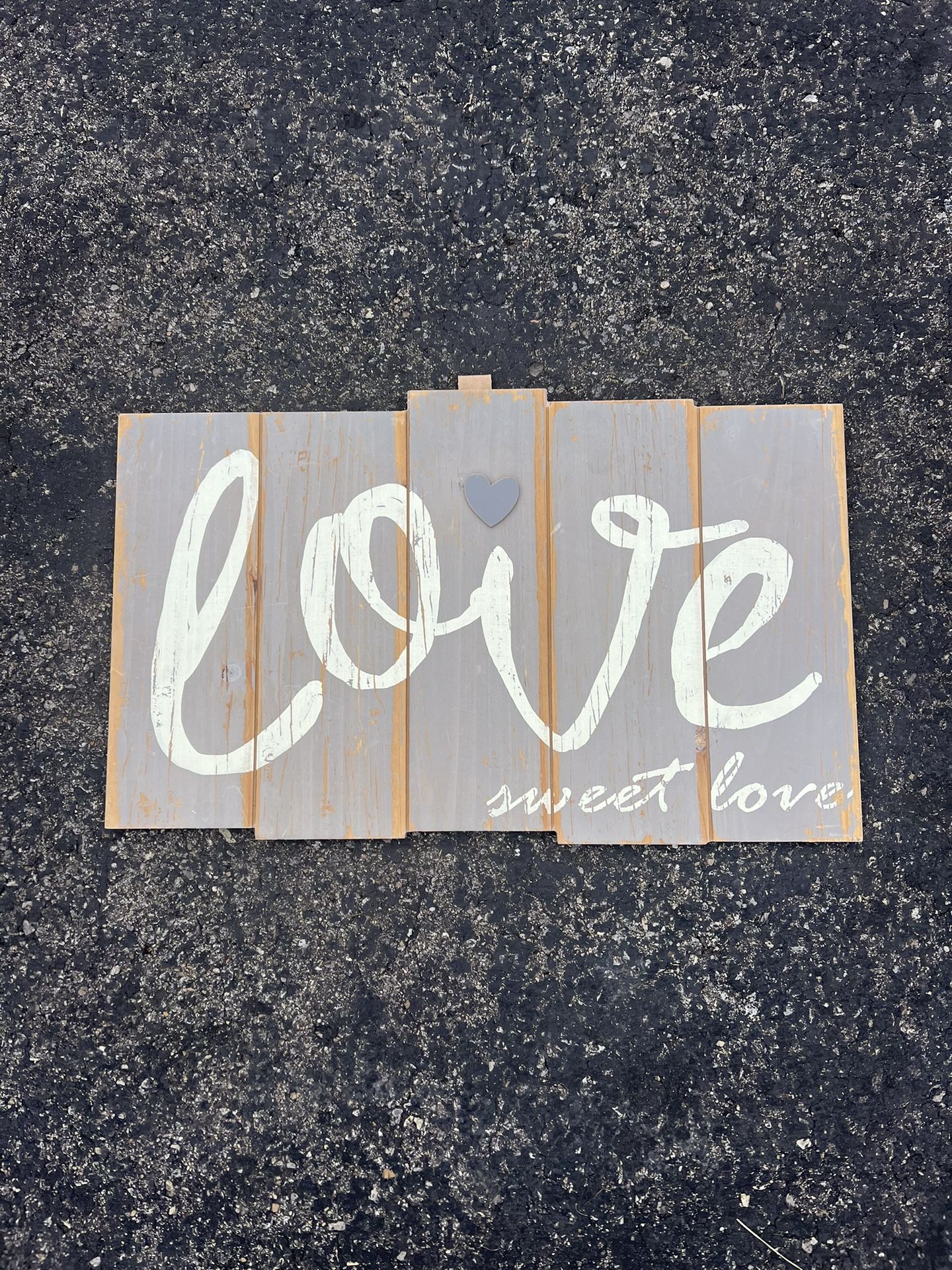 Love Is Sweet Sign