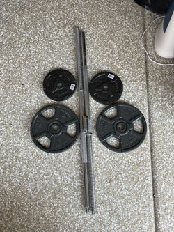 Barbell  5/10lbs weights 