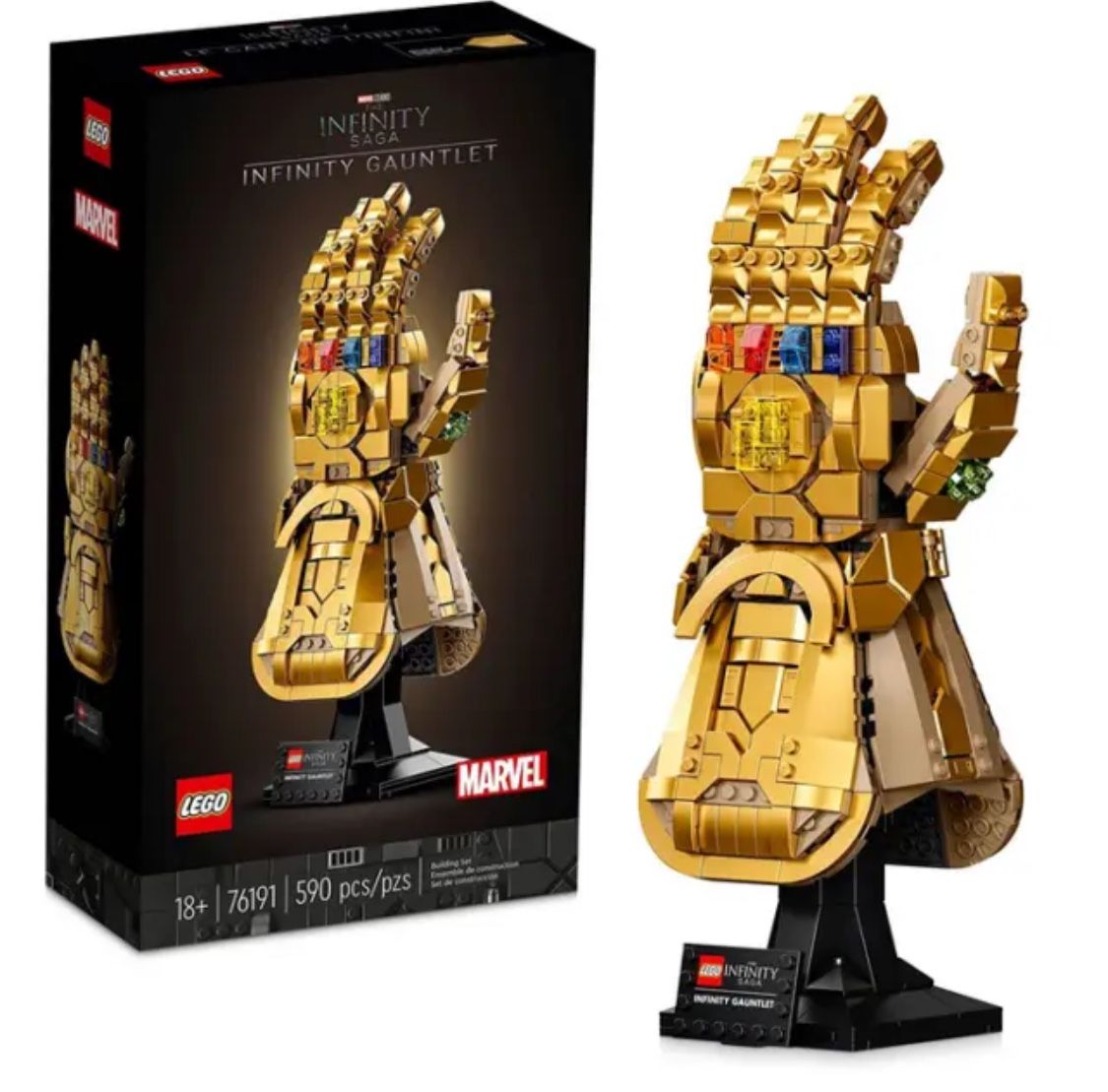 LEGO Marvel Infinity Gauntlet 76191 Building Kit (590 Pieces) NEW