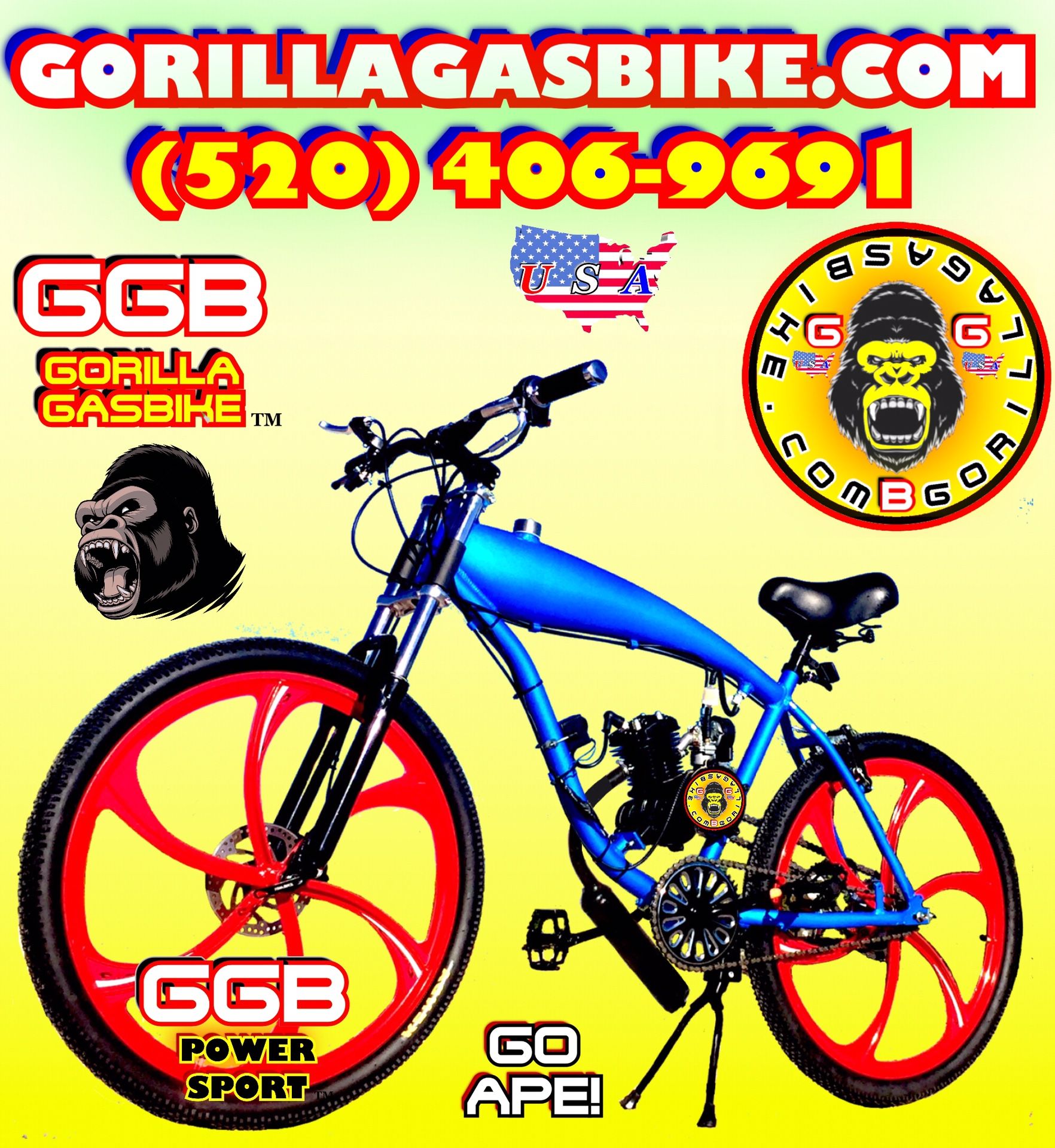 FSBO I have a new 2-stroke DIY motorized bike system with 26" bike starting at $299.99 firm