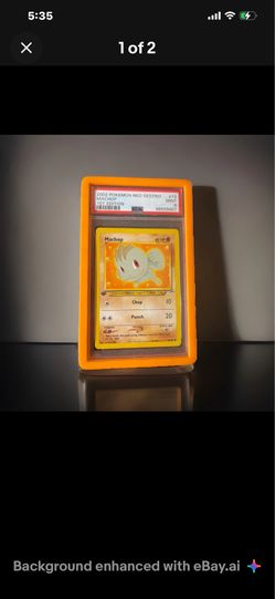 Machop 73/105 Neo Destiny Regular Psa 9