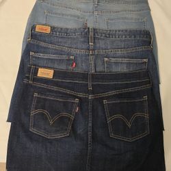 3 Pair LEVI'S MINI SKIRTS