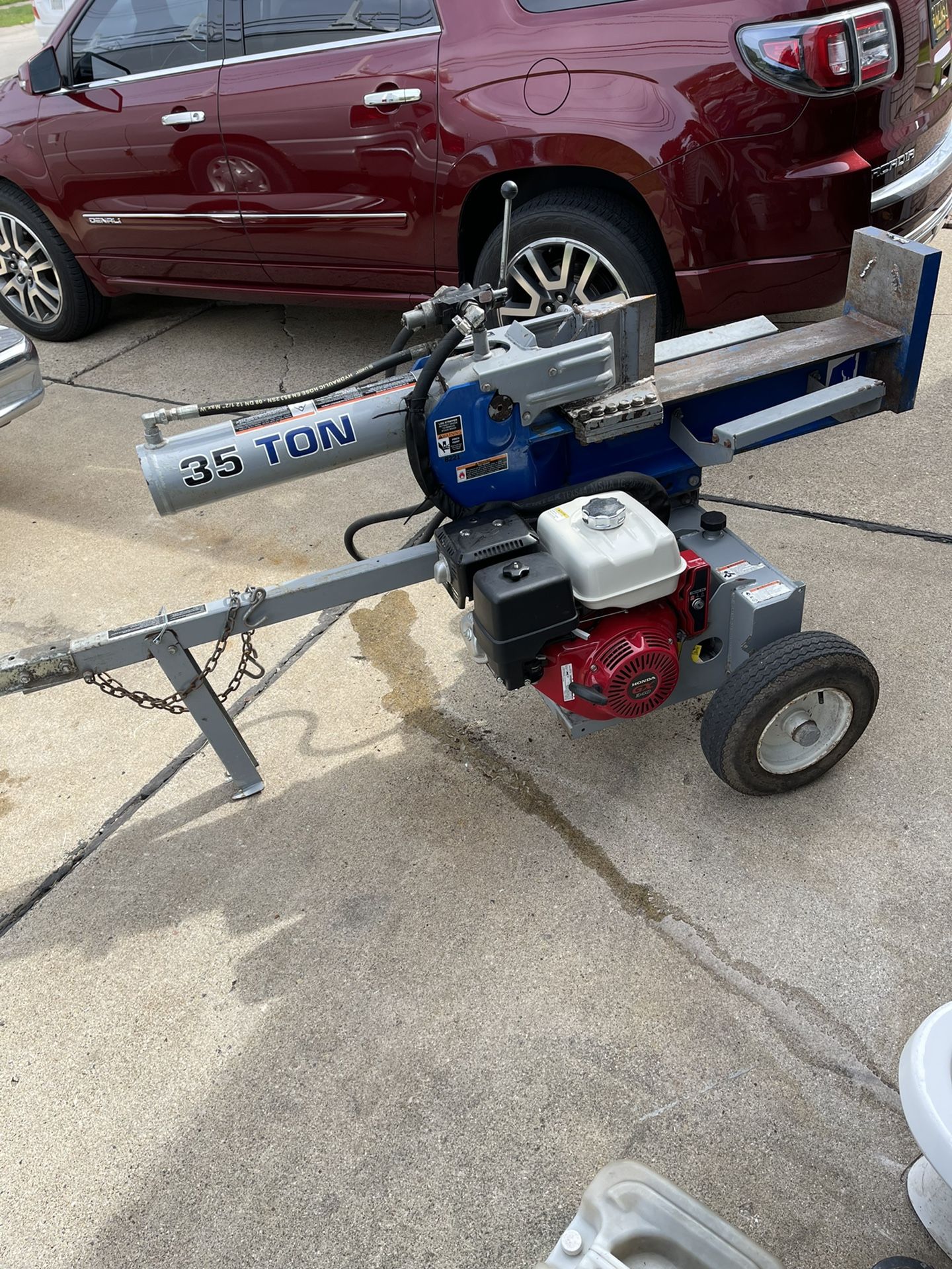 Powerhorse 22 ton log splitter deals