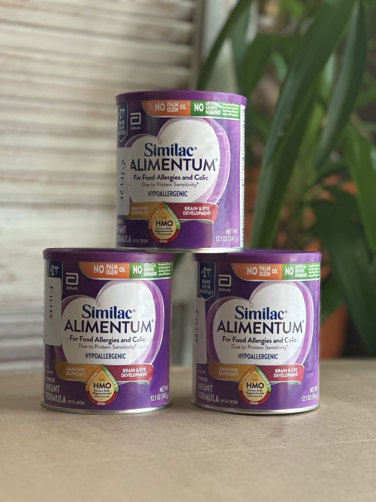 NEW SEALED! Similac Alimentum Hypoallergenic Baby Formula Powder Purple Can 12.1 oz