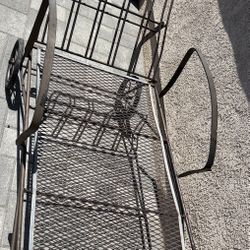 Pool Lounge Chaise Chair. Metal