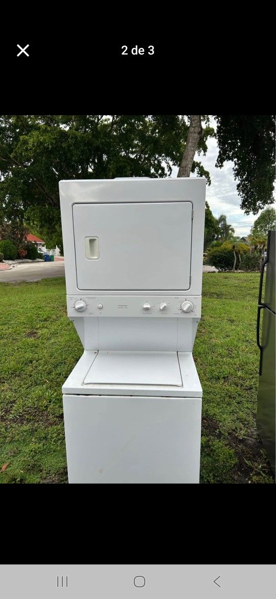 Stackable 27" Washer And Dryer Wor Perfect